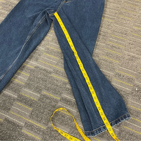 Polar Skate Co. Big Boy Jeans Size Small 32x28 Baggy Blue Skater Y2K Grunge - Picture 13 of 15